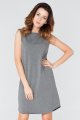 eleganckie, sukienki, szare, modne, biura, pracy, sklep, online, t118