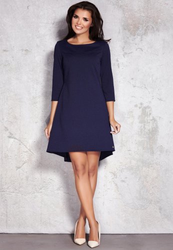 Elegancka sukienka Granatowa  M024
