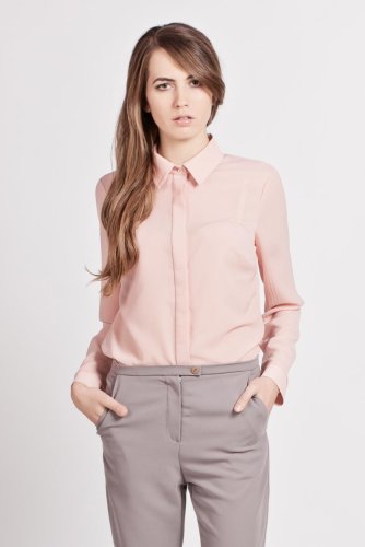 Elegancka Koszula Róż LK101