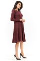 sukienka, dzienna, bordo, aw210, sklep, besima, online