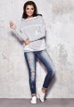bluza damska szara infinite you