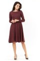 sukienka, A210, bordo, awama, sklep, online, midi