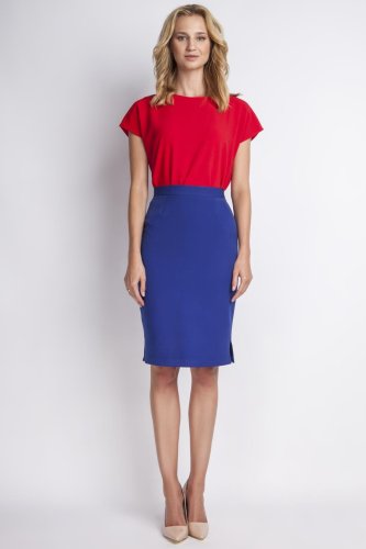 Klasyczna Spódnica Indygo LSP112  