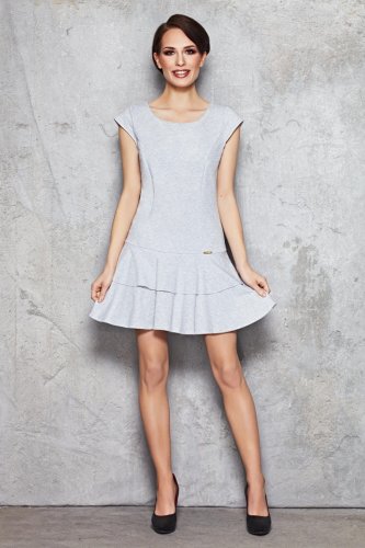 Sukienka Szara Mini M042