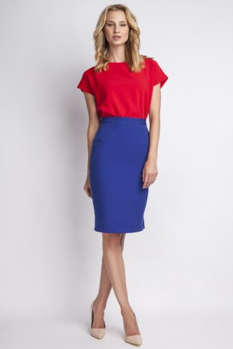 Klasyczna Spódnica Indygo LSP112  