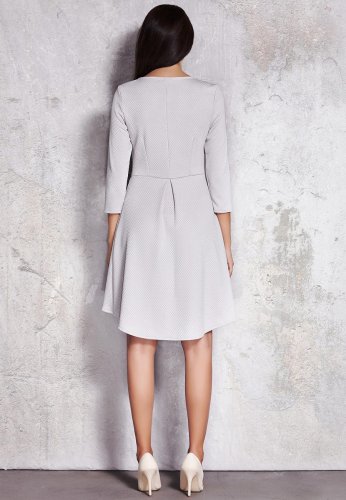 Elegancka sukienka Szara  M024