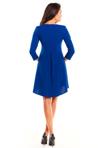 Asymetryczna Sukienka Niebieska AW232