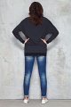 bluza, damska, sklep, grafitowe, modne, sklep, online, m070