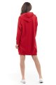 bluza, damska, czerwona, kapturem, sportowa, online, aw212