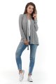 sweter, damski, wiązany, szary, sklep, besima, online, aw214