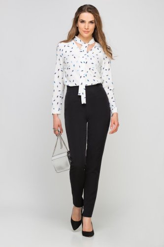 Spodnie z Szarfą Czarne LSD113  