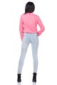 bluzka, damska, różowa, kokardą, elegancka, sklep, online