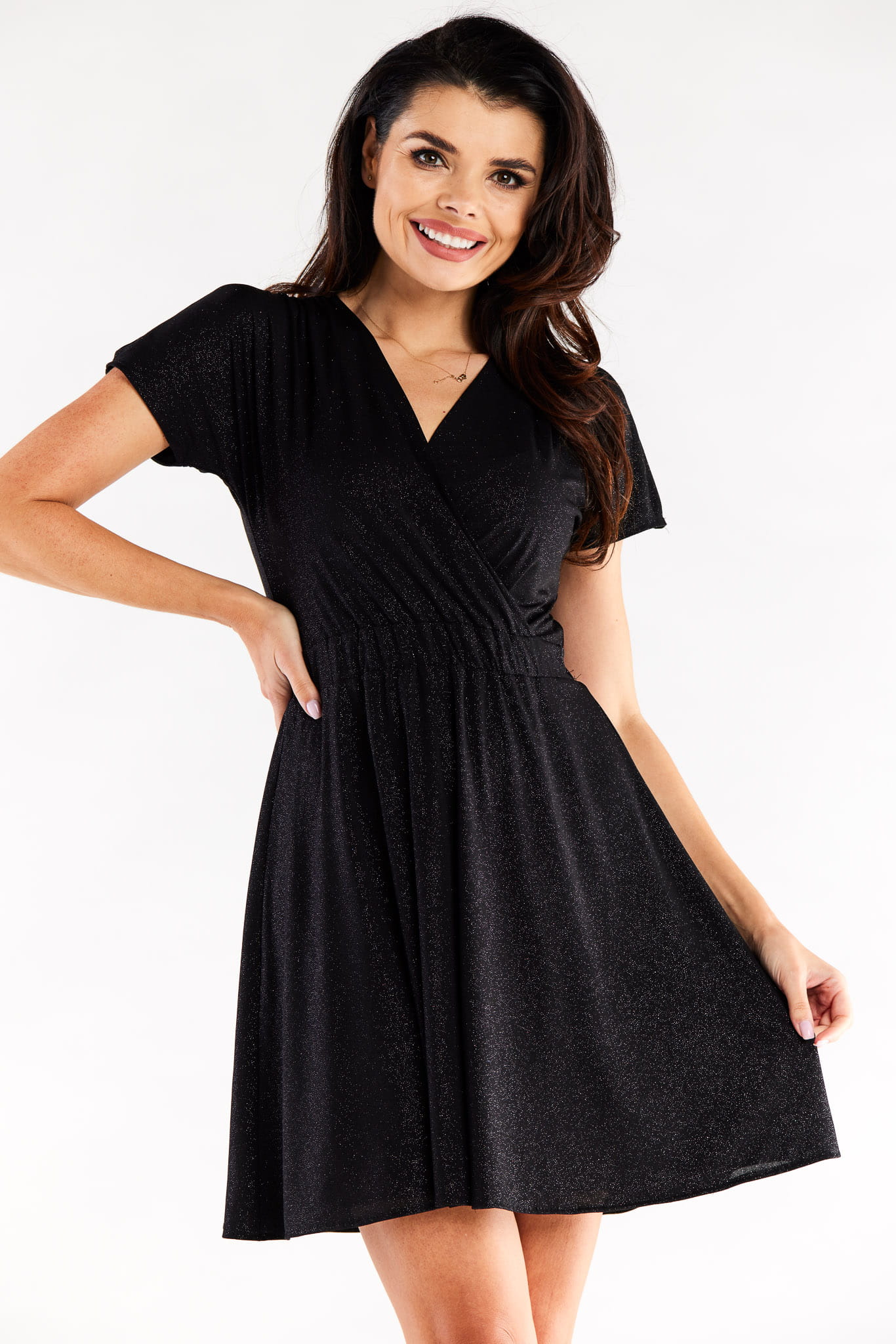 Sukienka A558 black-1 8783  | 12478-Black-L