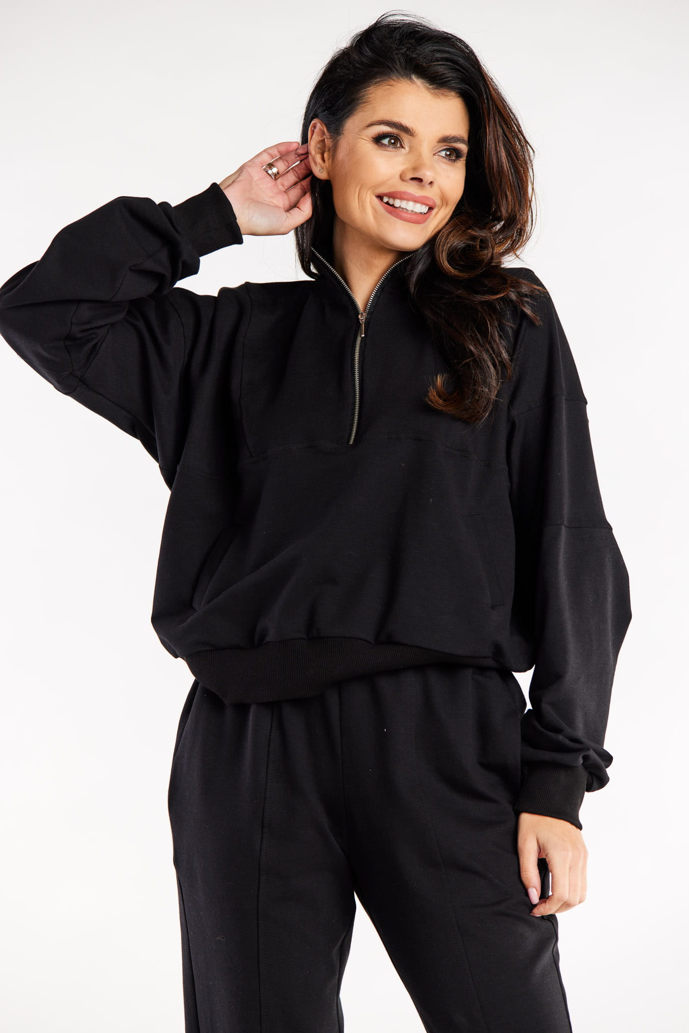 Bluza M316 black-1 8954  | 14281-Black-LXL