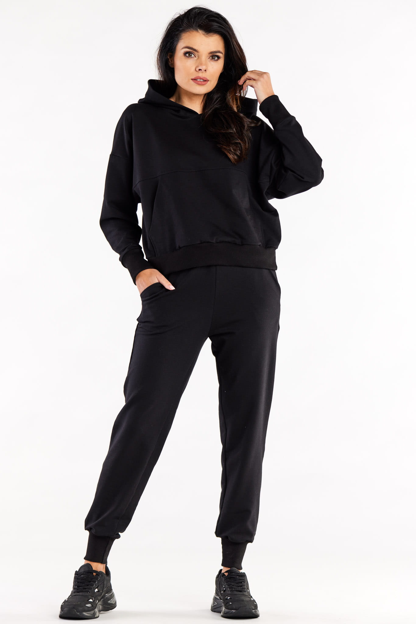 Spodnie M319 black-1 8963  | 14284-Black-L