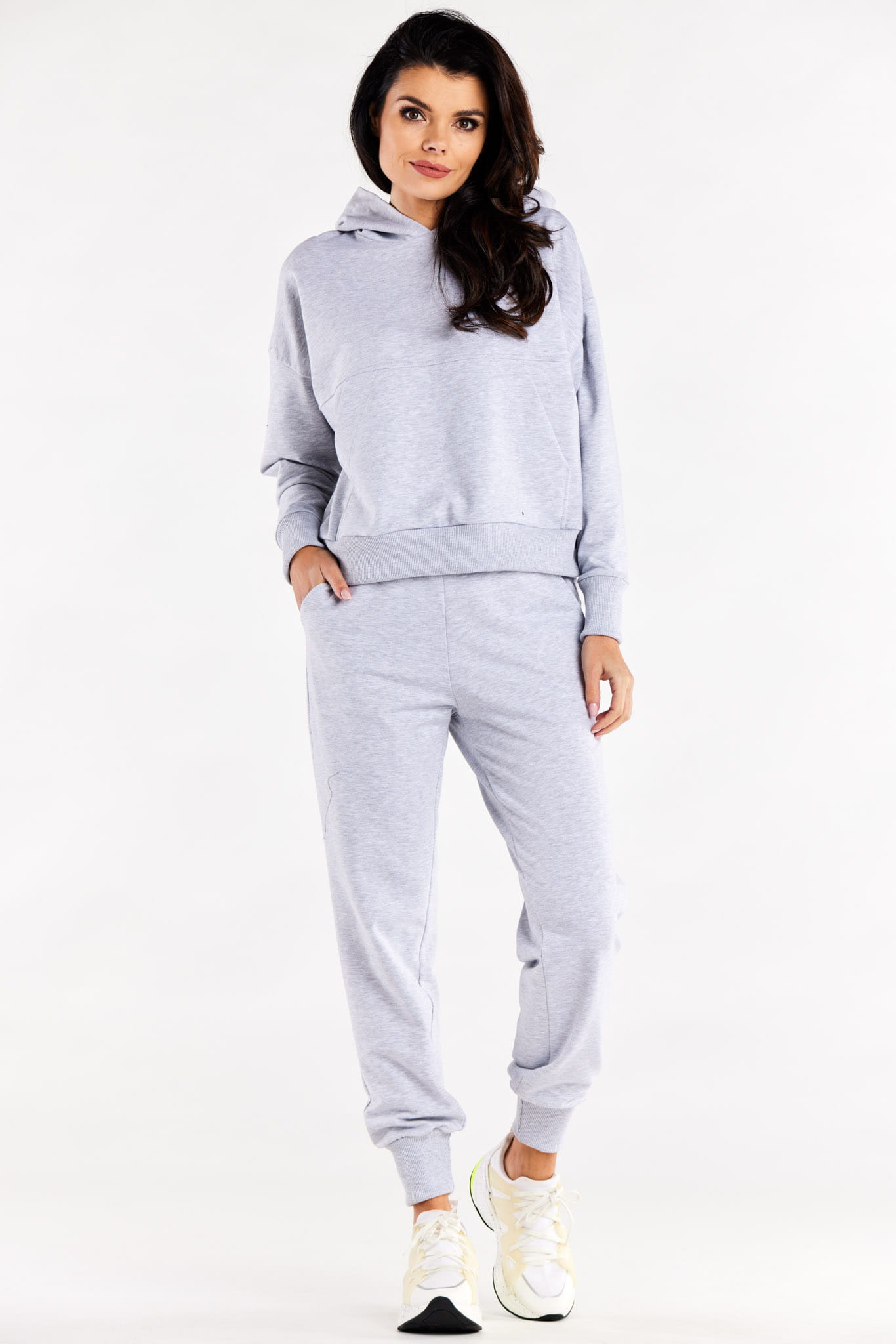 Spodnie M319 gray-1 8964  | 14284-Gray-L