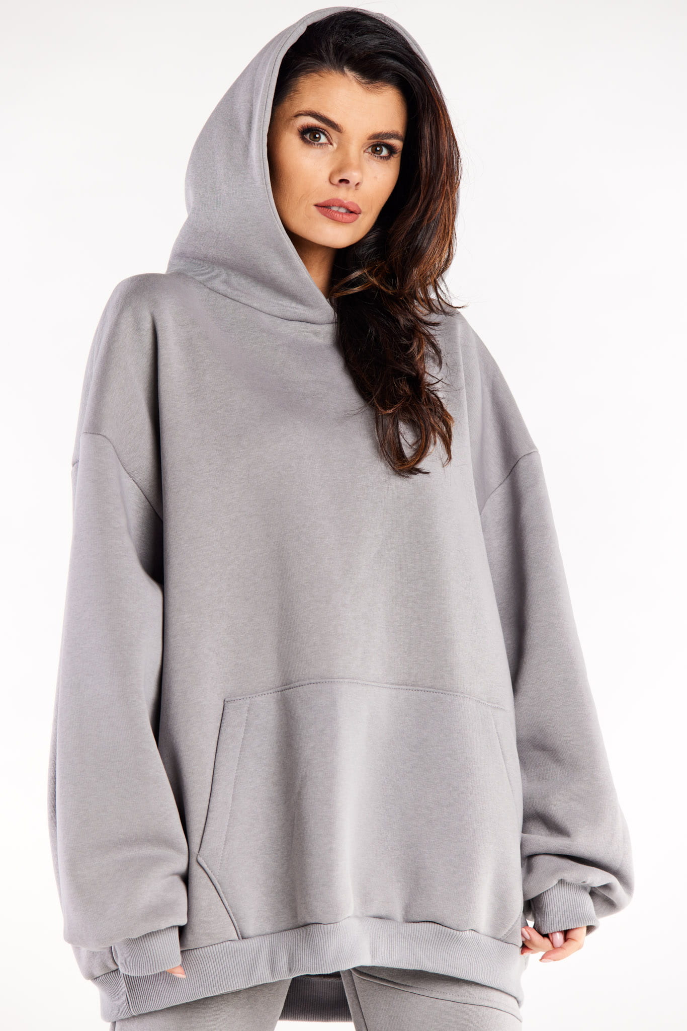 Bluza M323 gray-1 8970  | 14287-Gray-ONE-SIZE