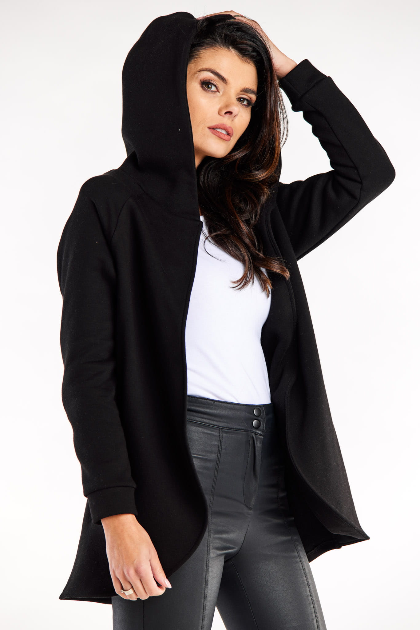Bluza M327 black-1 8971  | 14291-Black-LXL