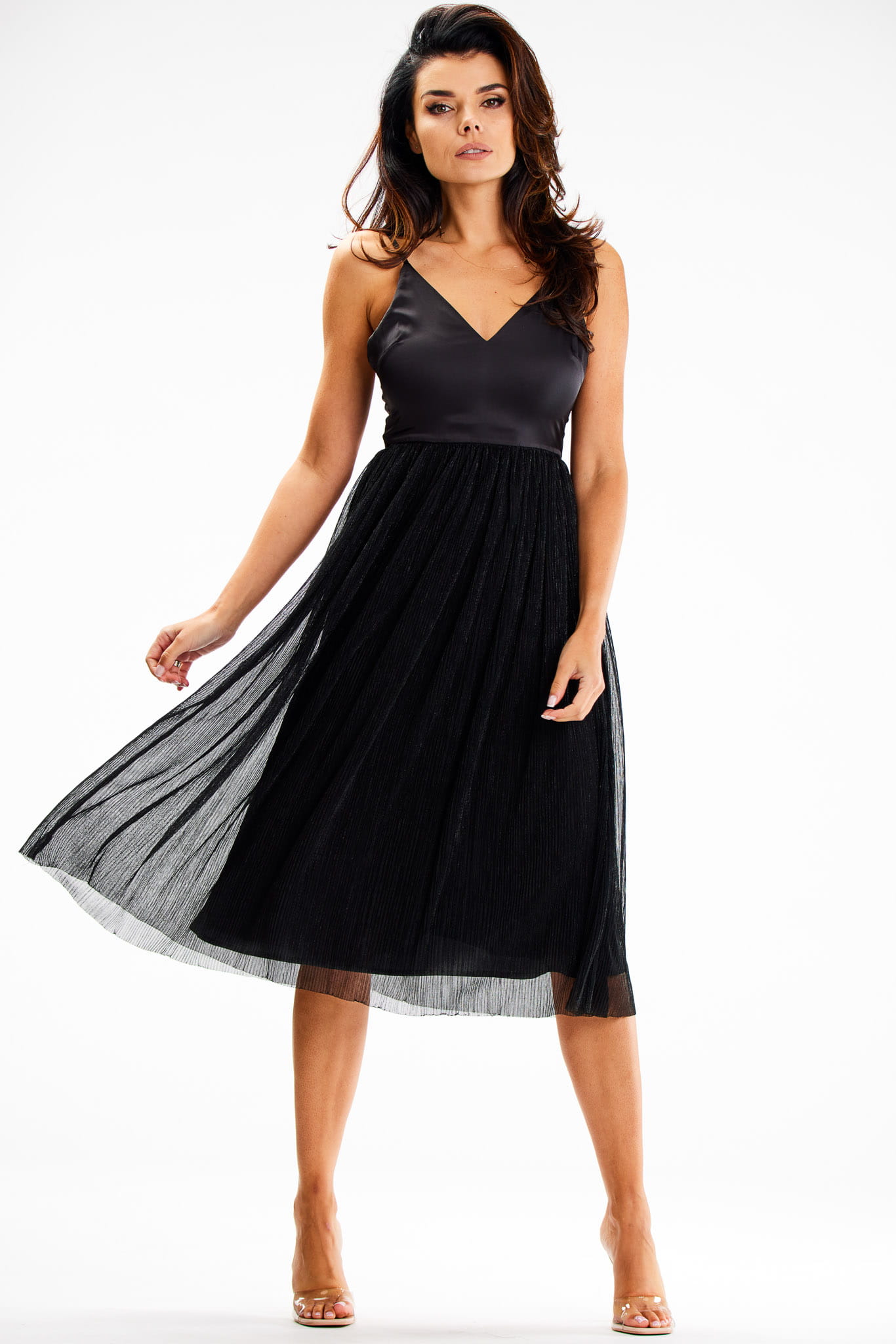 Sukienka A624 black-2 8995  | 14815-Black-L