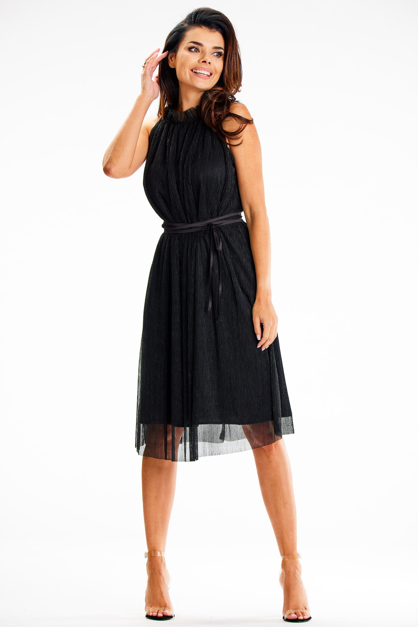 Sukienka A629 black-1 9011  | 14820-Black-L