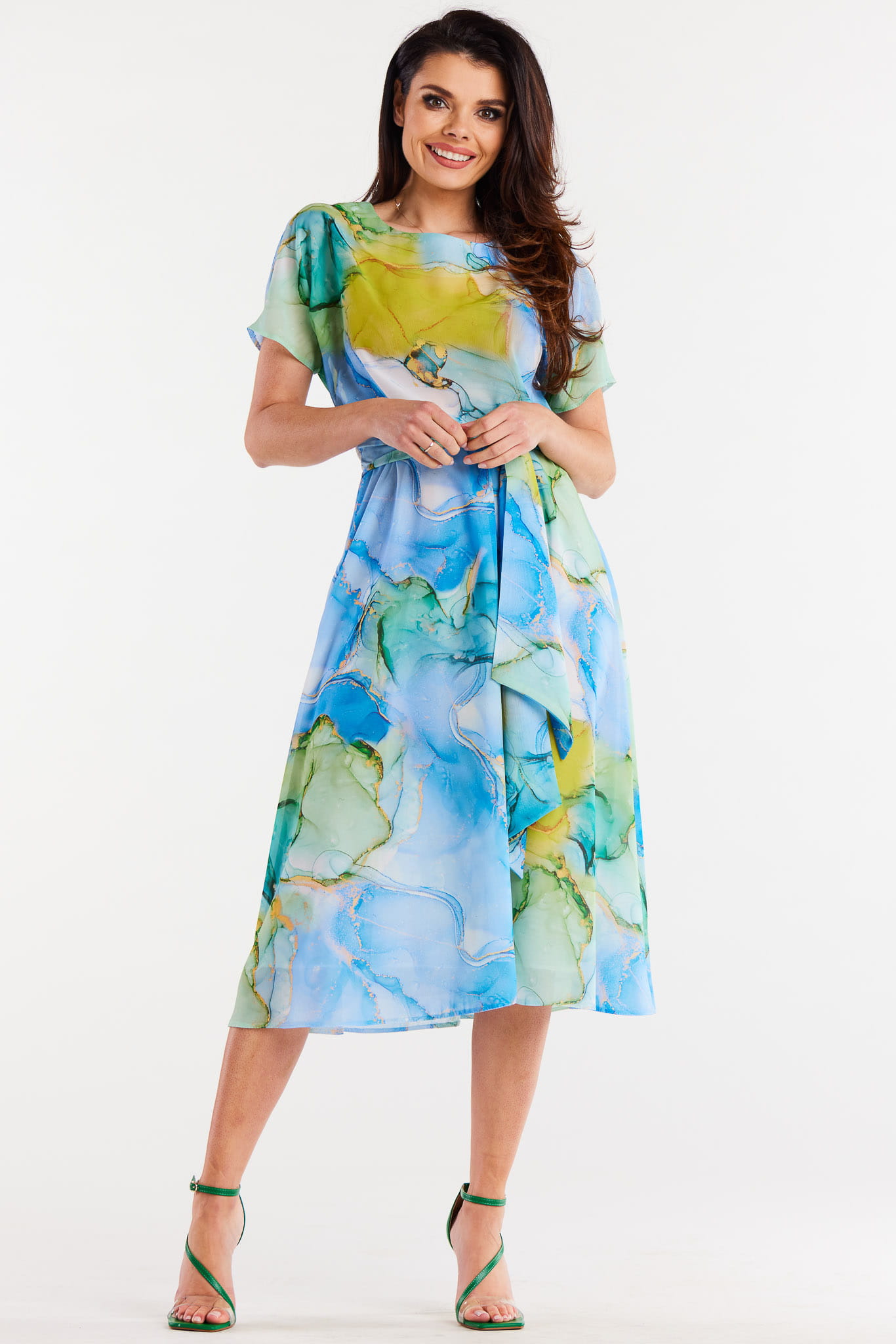 Sukienka A510 sea waves-1 9069  | 15247-Sea Waves-L