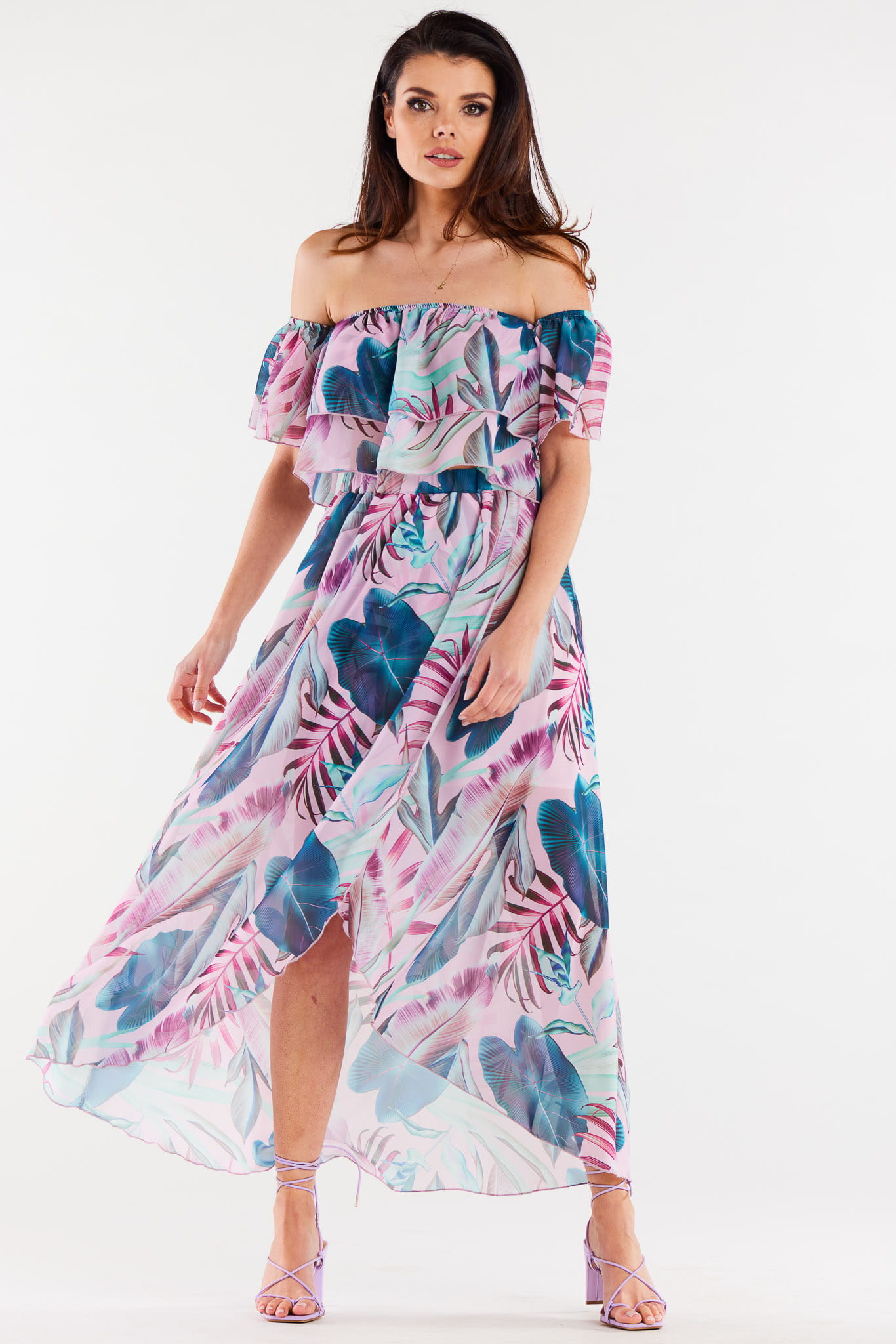 Spódnica A512 tropical-2 9075  | 15249-Tropical-LXL