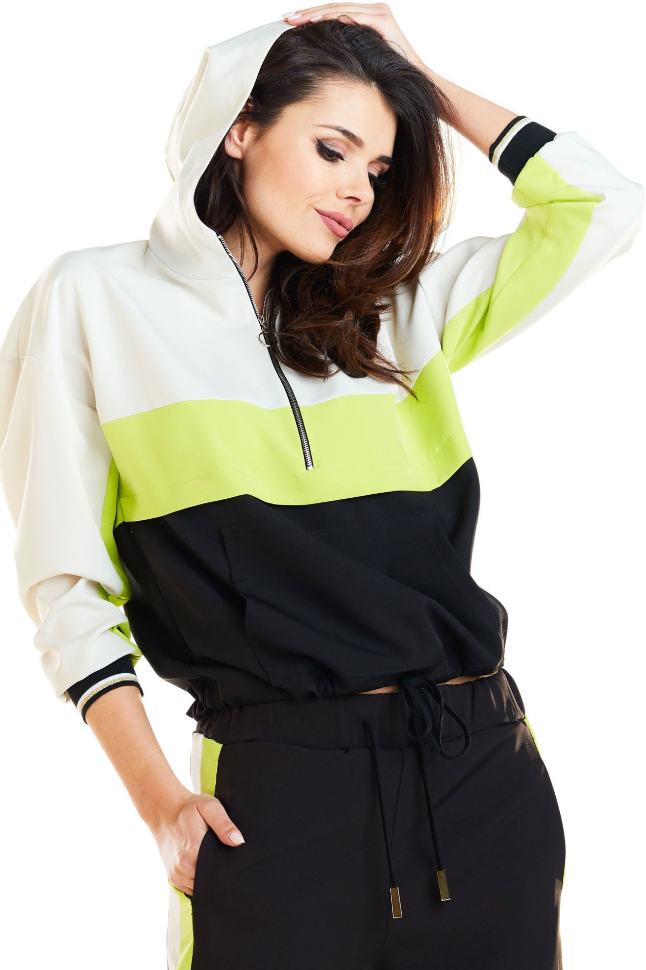 Bluza A265 lime-2 9165  | 221-Lime-S