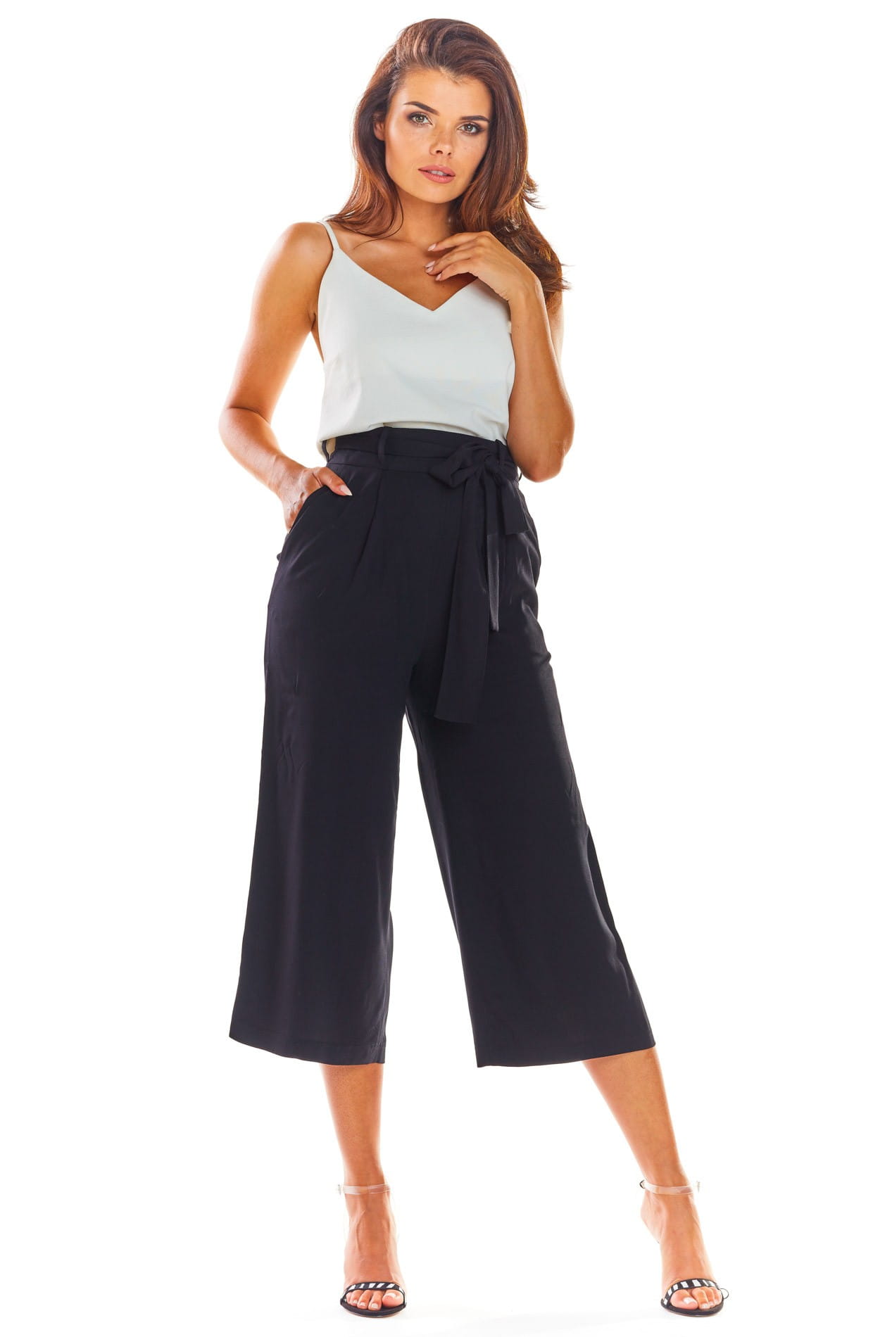 Spodnie A297 black-2 9217  | 253-Black-S