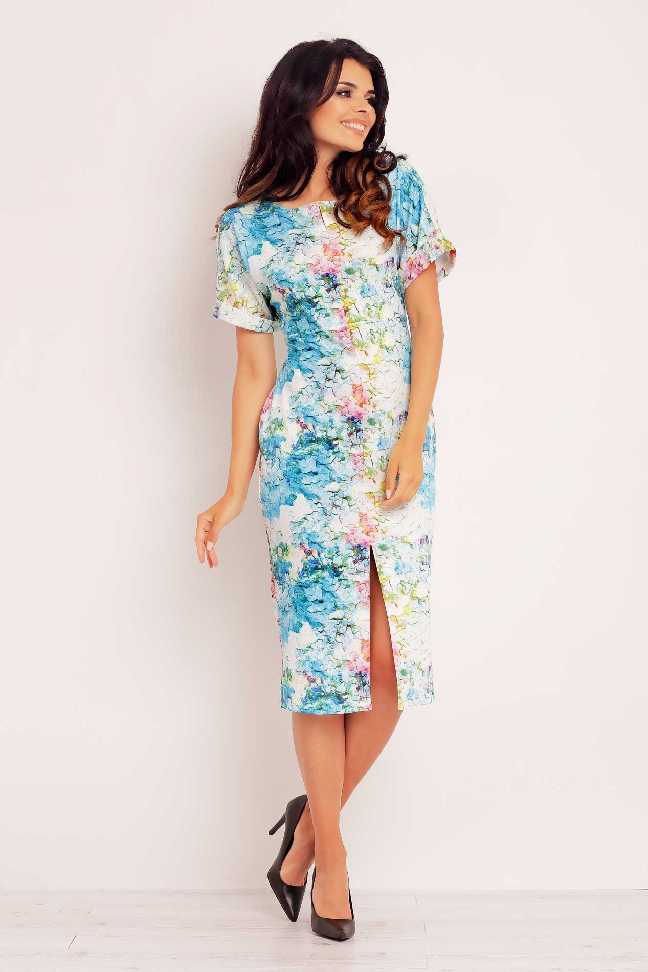 Sukienka M102 pattern-1 9320  | 390-Pattern-L