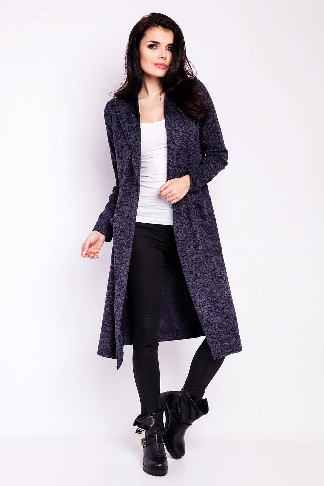 Sweter M118 navy-1 9331  | 405-Navy-SM
