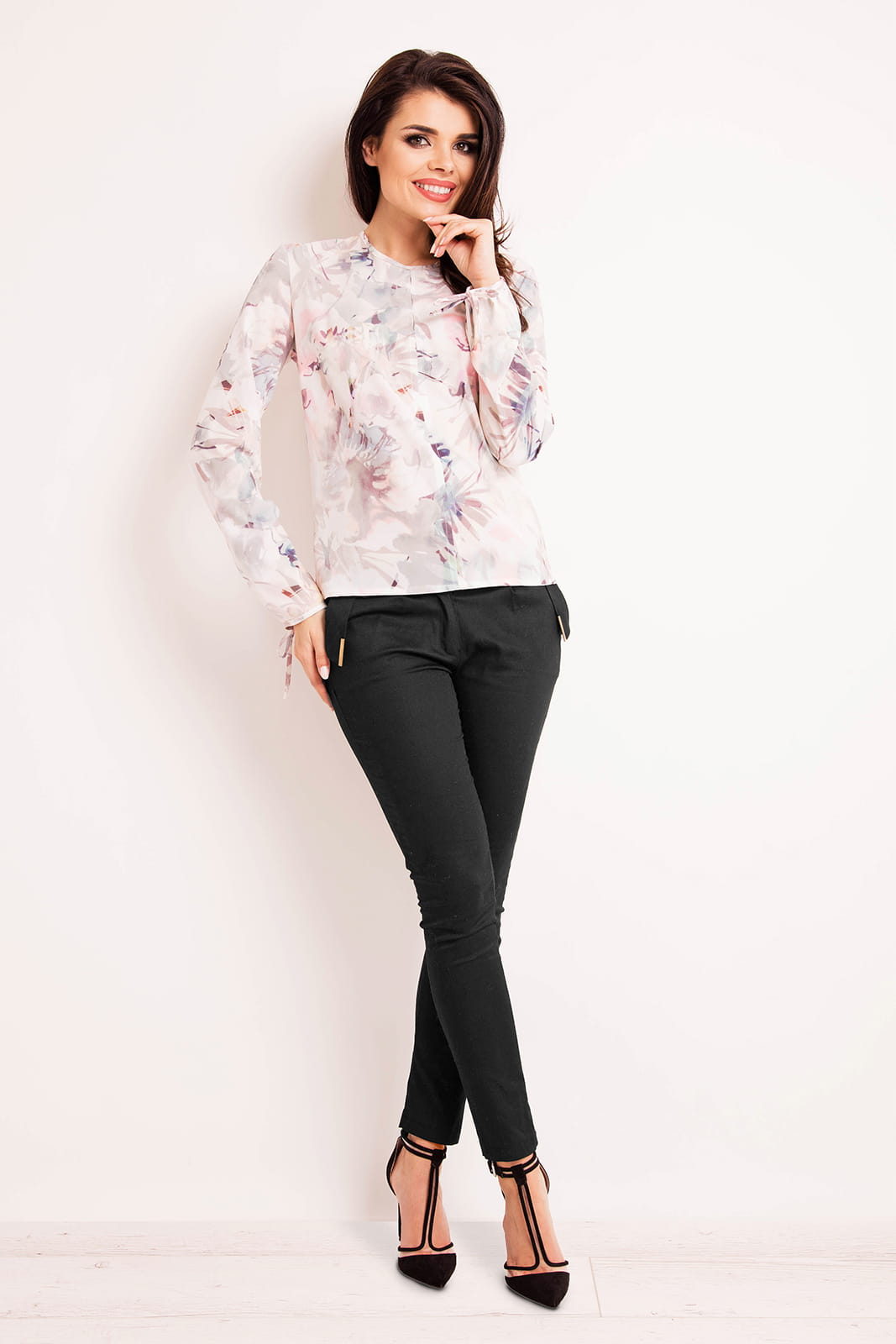 Bluzka M128 bright flowers-1 9338  | 418-Bright Flowers-L