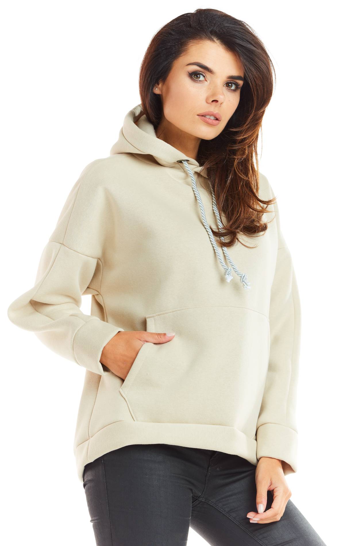 Bluza M223 beige-2 9477  | 531-Beige-SM