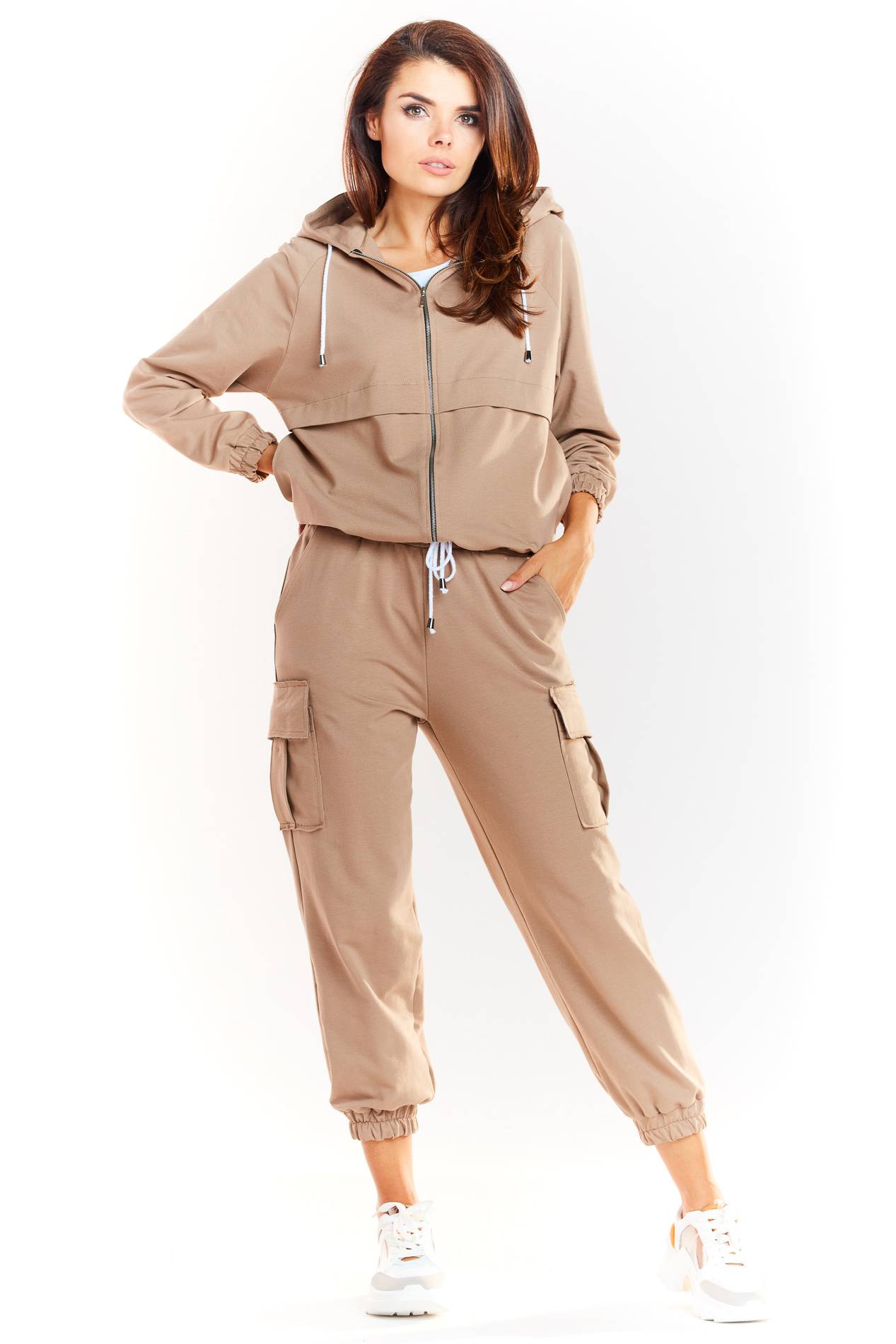 Spodnie M226 beige-1 9483  | 535-Beige-S
