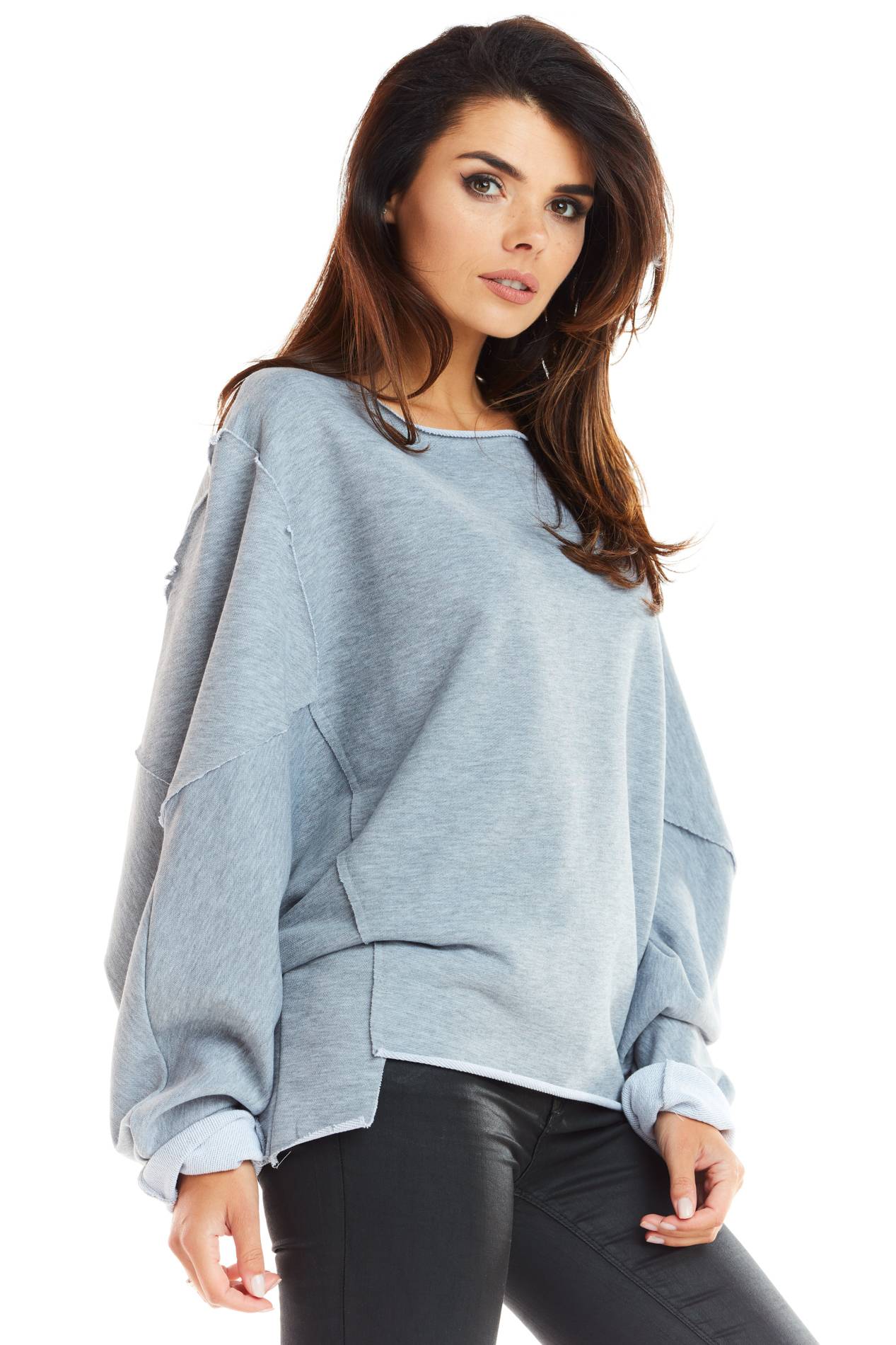 Bluza M233 gray-4 9491  | 542-Gray-ONE-SIZE