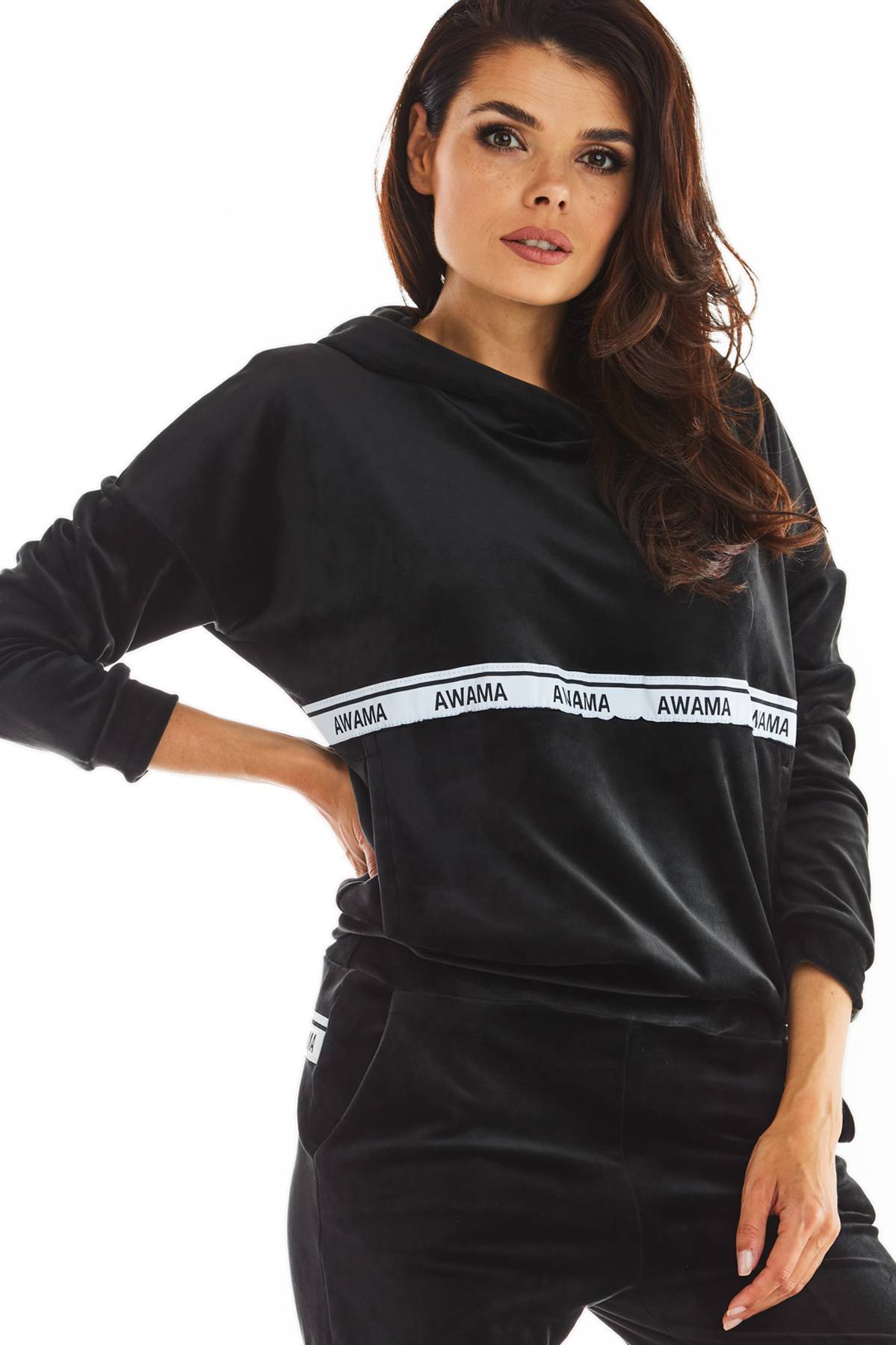 Bluza A371 black-1 9510  | 625-Black-S