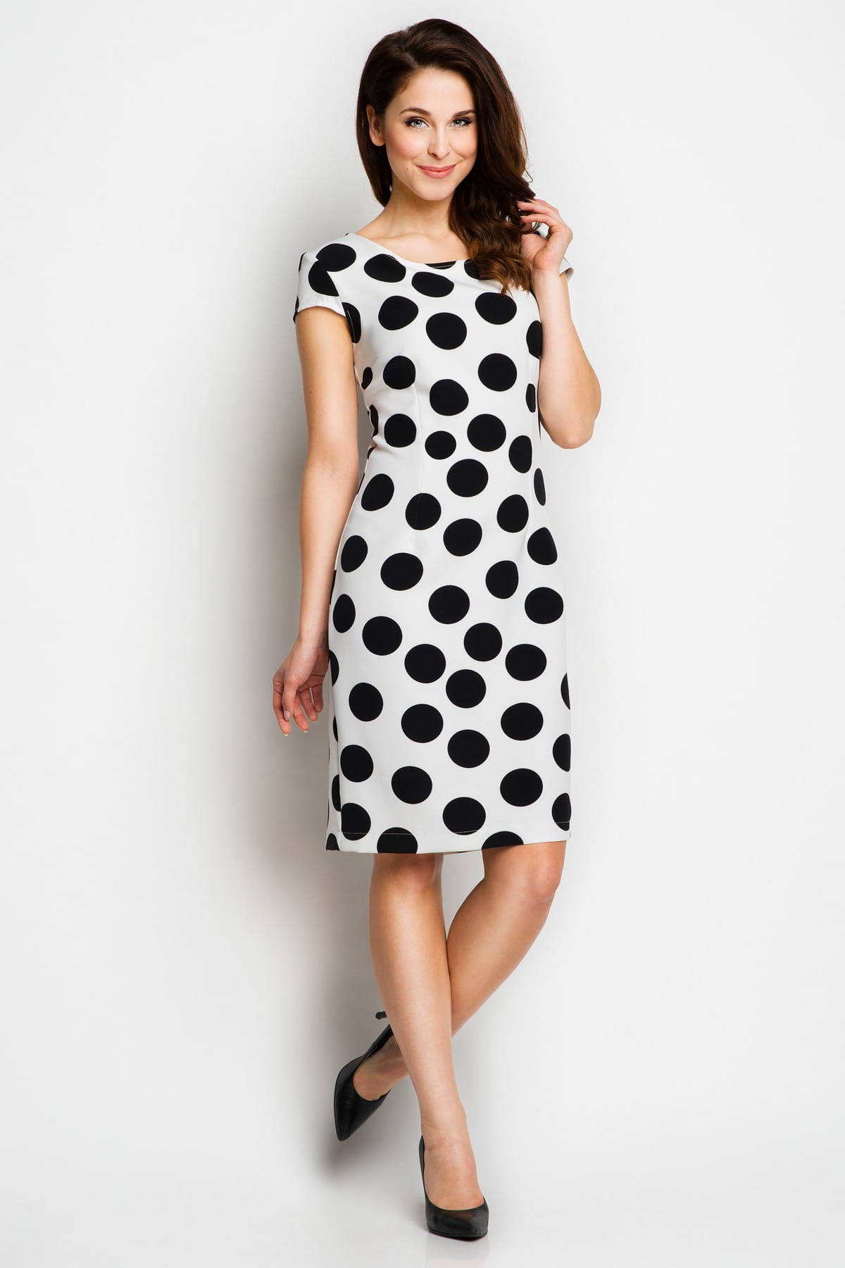 Sukienka A097 white-1 9532  | 64-White-S