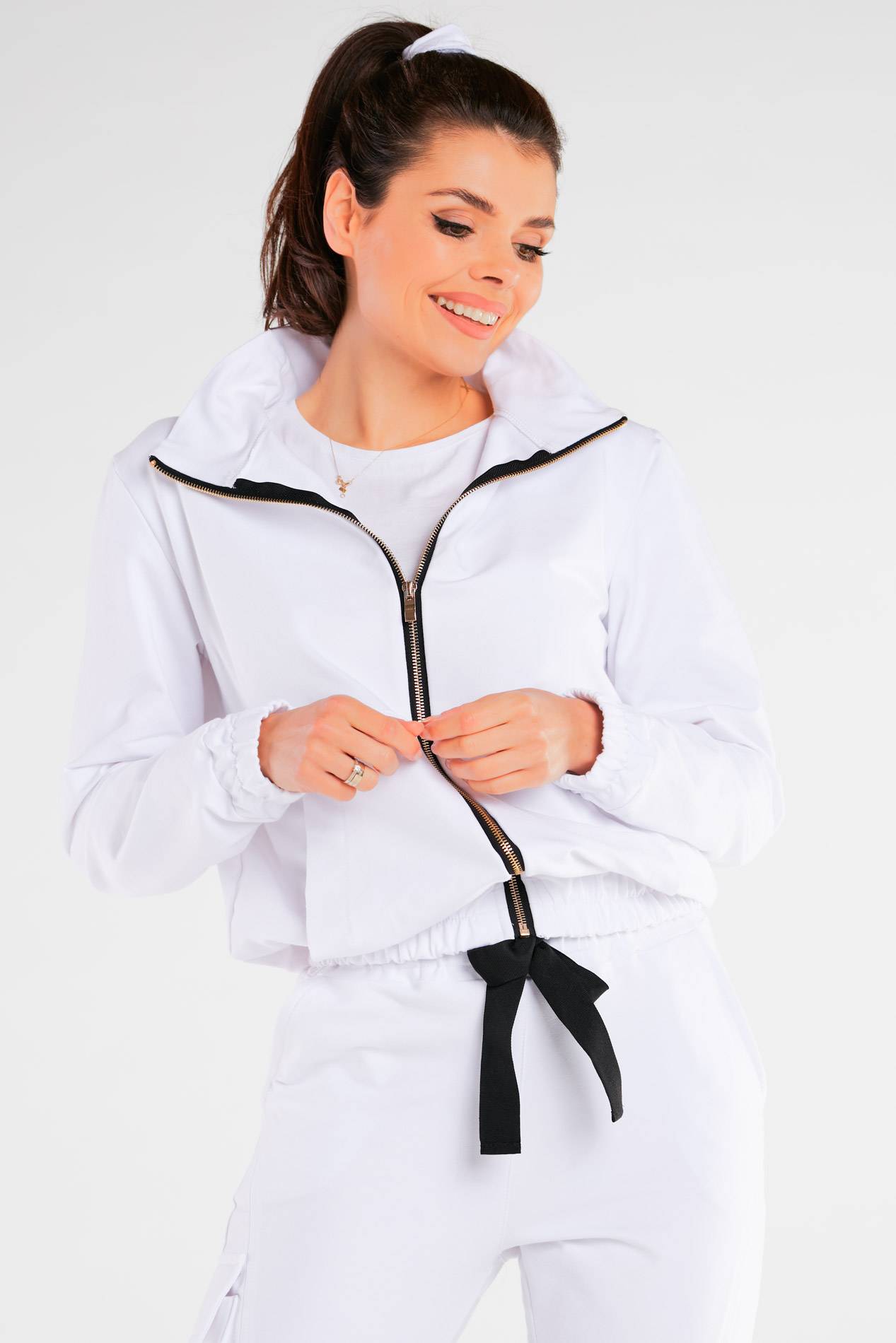 Bluza M246 white-2 9672  | 830-White-SM