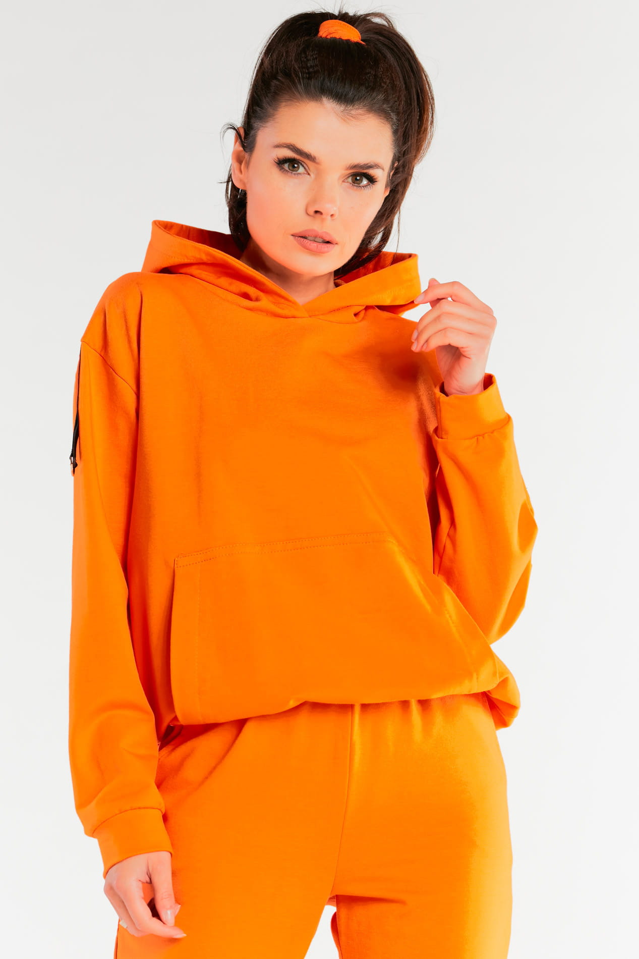 Bluza M248 orange-1 9687  | 833-Orange-SM