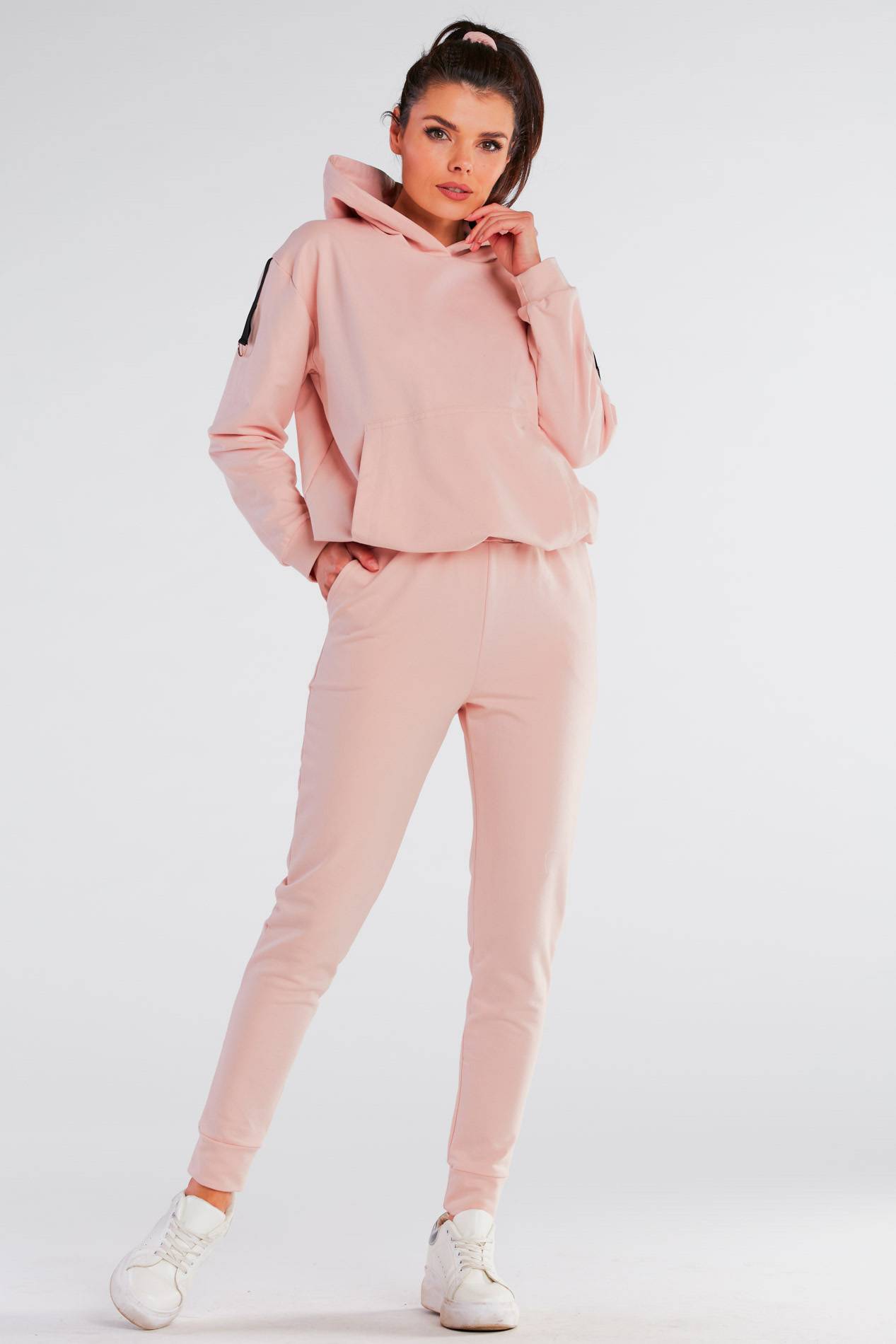Spodnie M249 powder pink-2 9694  | 834-Powder pink-SM