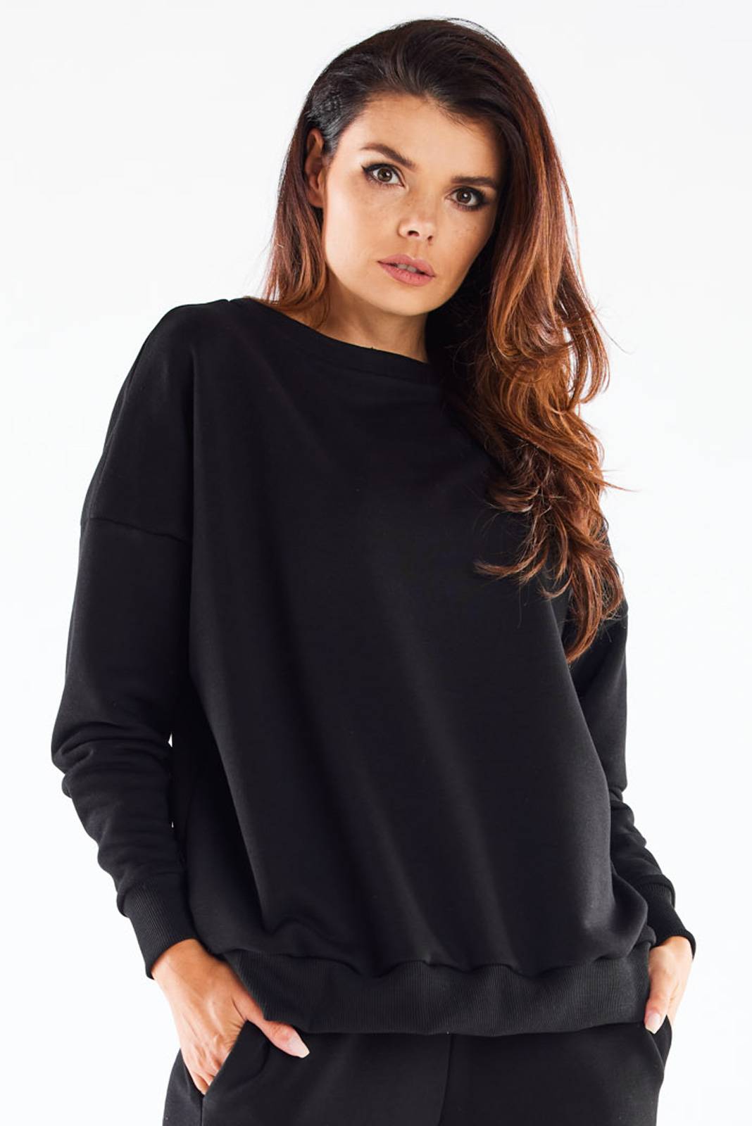 Bluza M276 black-1 9739  | 882-Black-ONE-SIZE