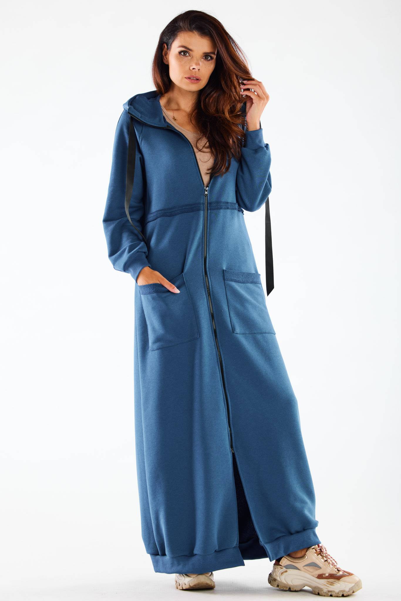 Bluza M277 blue-1 9743  | 883-Blue-SM