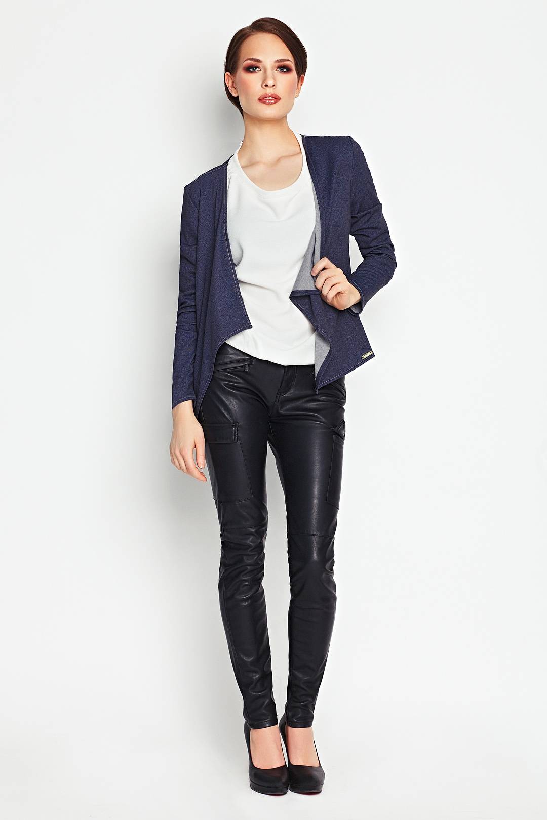 Żakiet A096 navy-1 9784  | 931-Navy-S