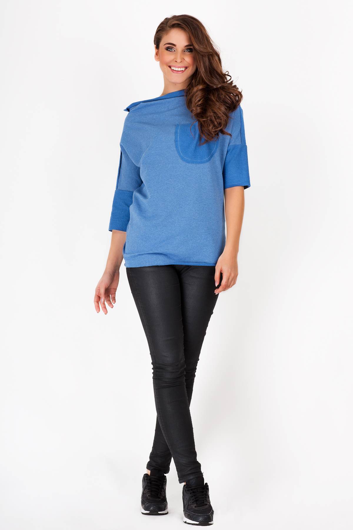 Bluza A091 blue-2 9802  | 943-Blue-SM