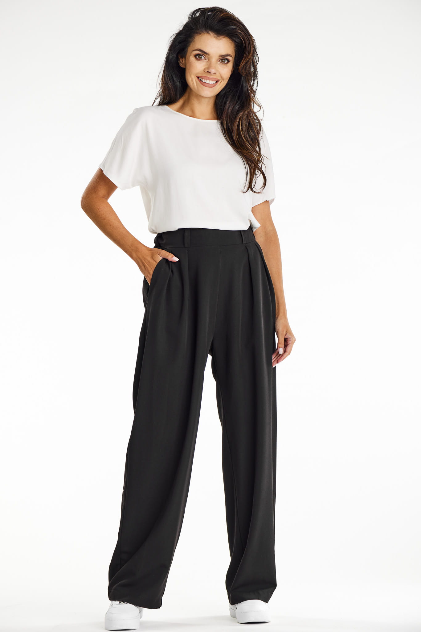 Spodnie A674 black-1 10839  | 15561-Black-L