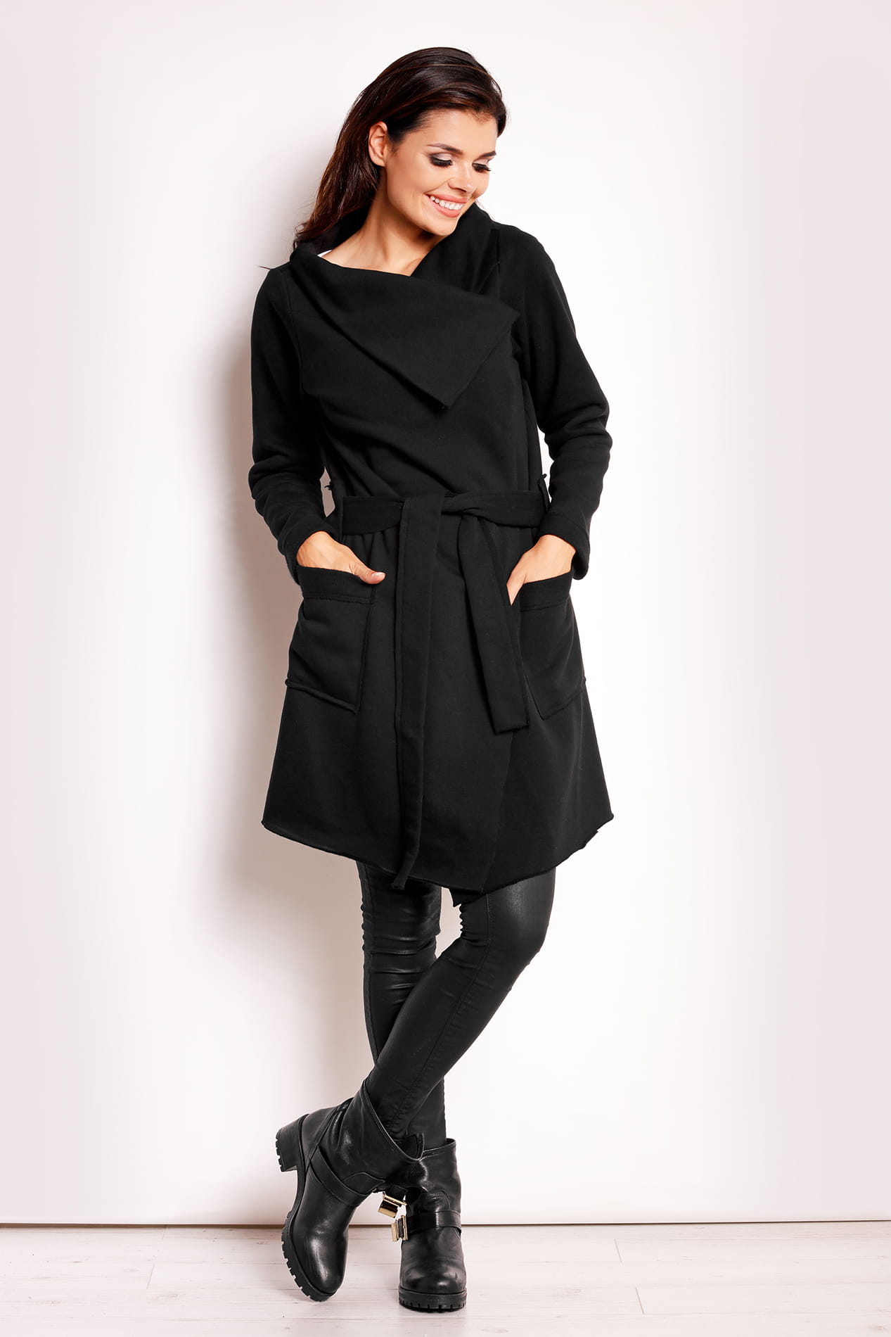 Płaszcz M112 black-1 10927  | 399-Black-SM