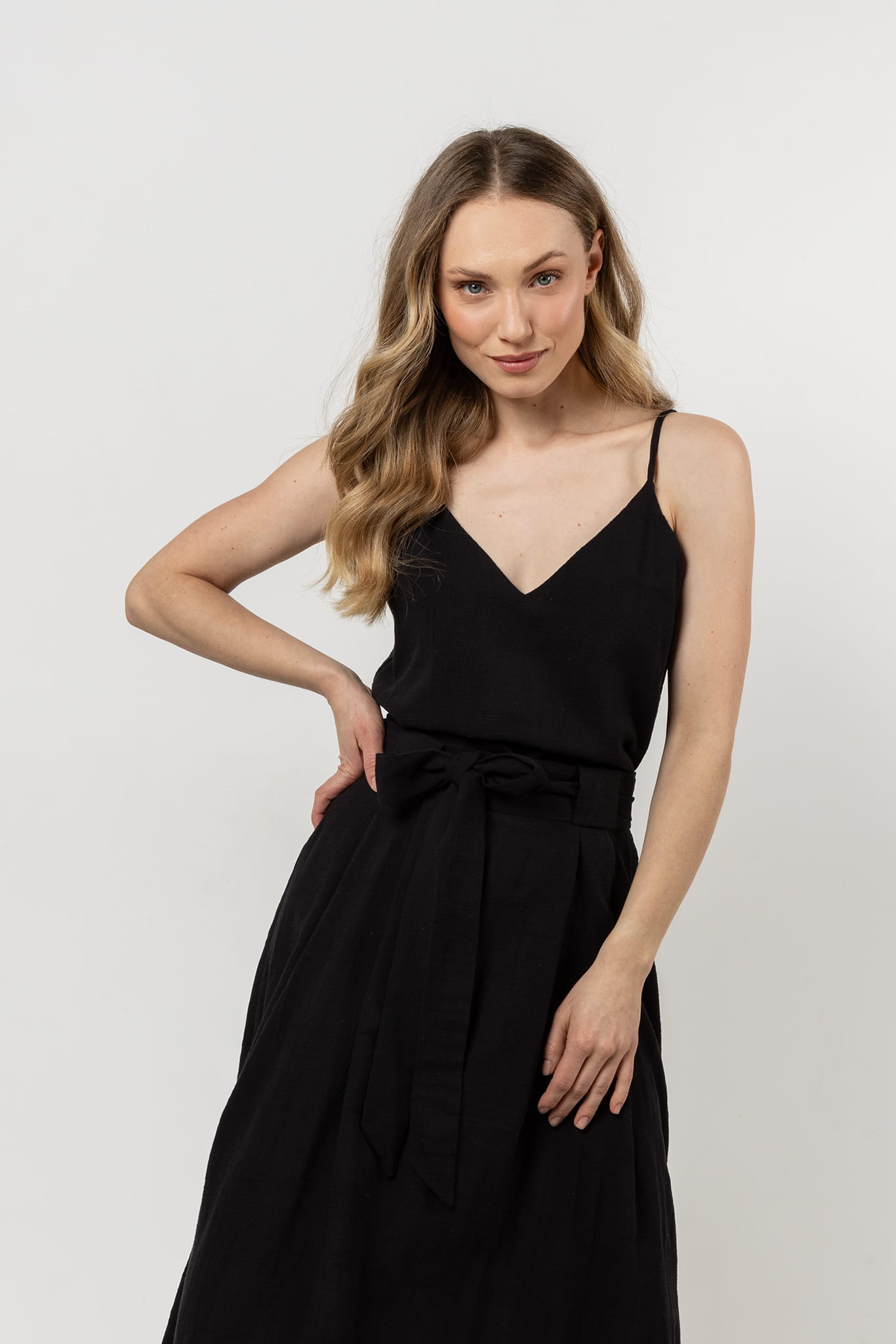 Bluzka A722 black-1 11277  | 16560-Black-L
