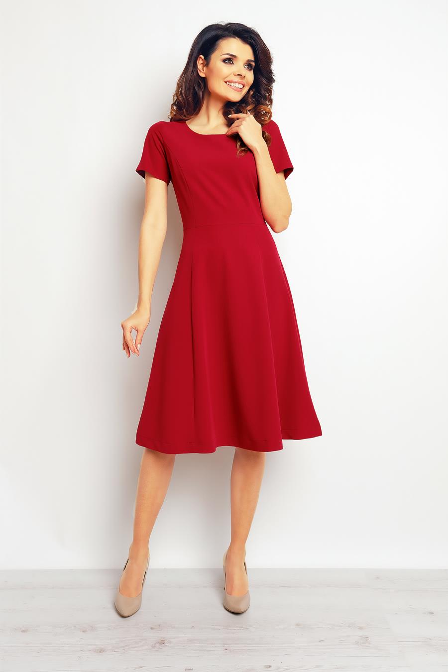 eleganckie, sukienki, wizytowe, bordowe, przyjęcia, sklep, m095