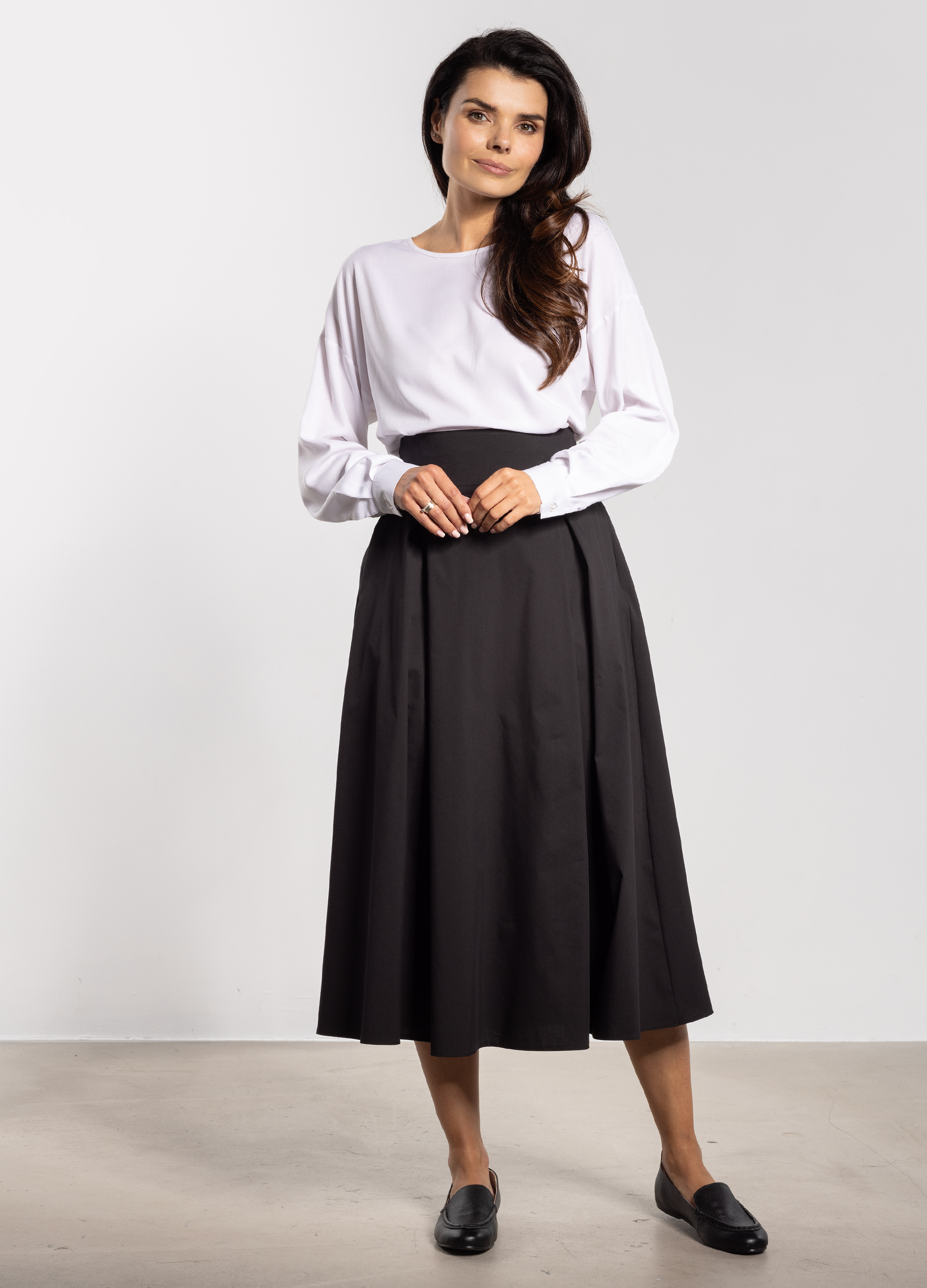 Spódnica A738 black-1 11603  | 16796-Black-L