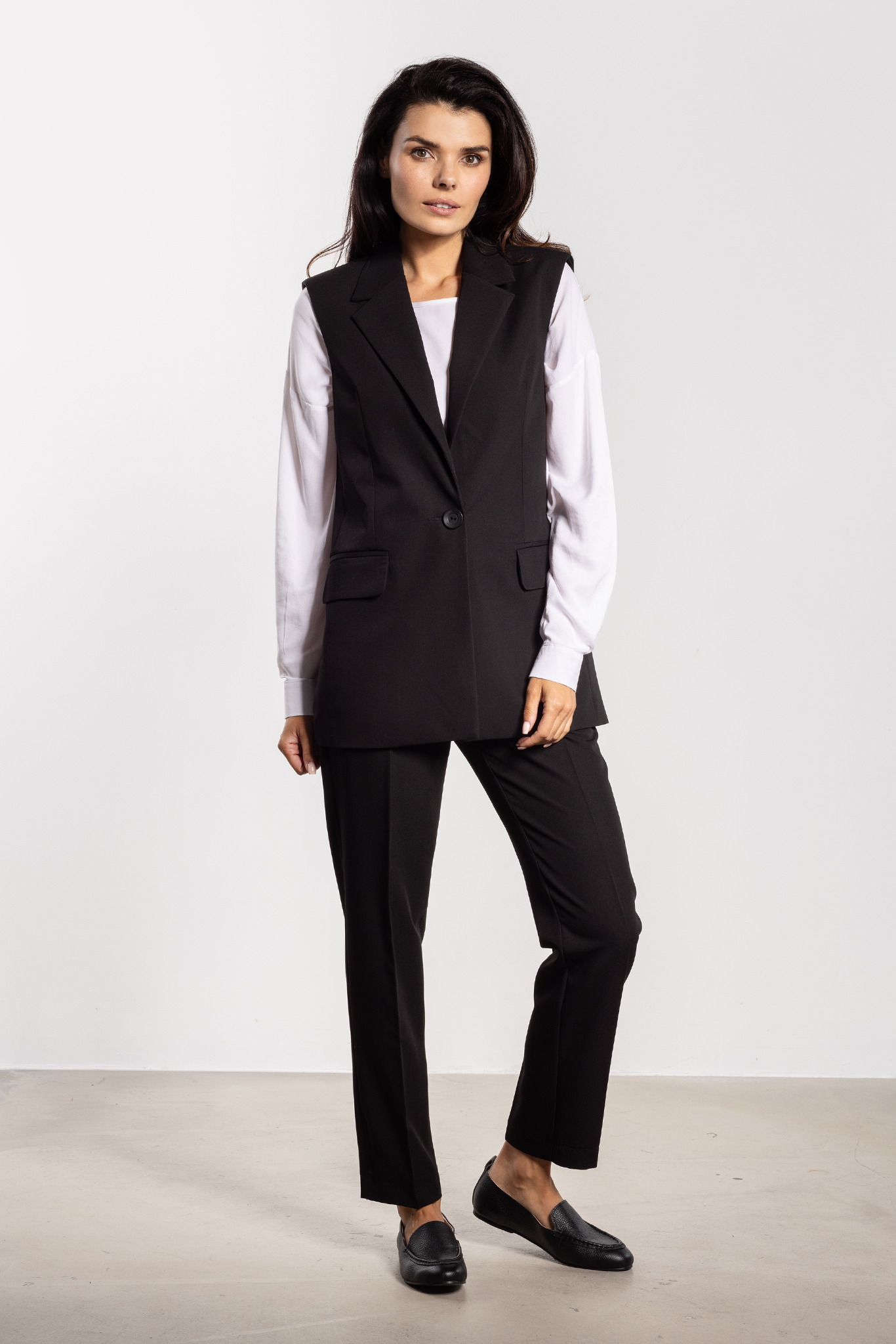 Kamizelka A745 black-1 11628  | 16803-Black-L