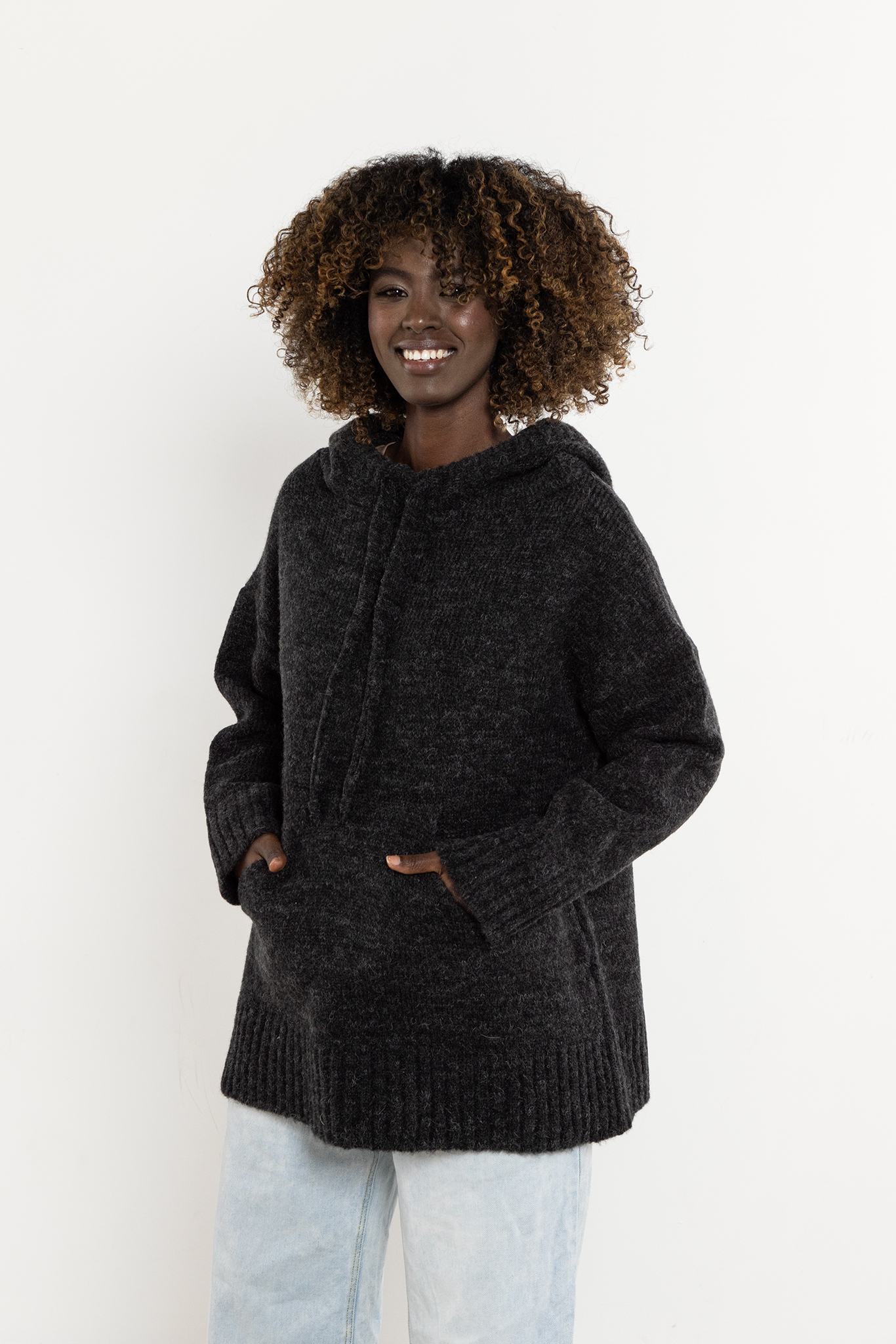 Sweter A755 graphite-1 11717  | 17105-Graphite-LXL